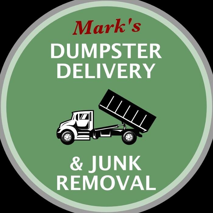 Mark's Dumpster Delivery and Junk Removal Logo