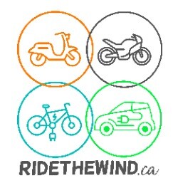 Ride the Wind Ebikes Logo