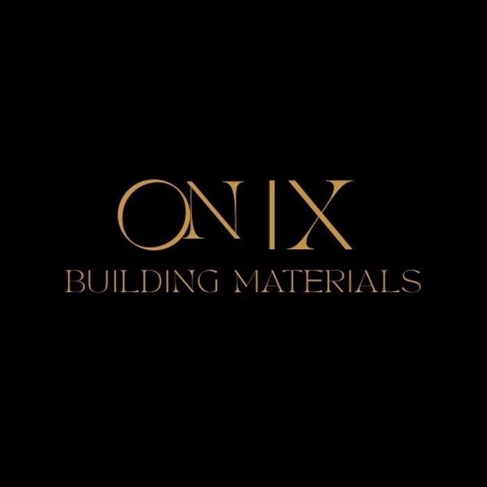 Onix Building Material, TILES, FLOORING, WINDOW COVERINGS AND LIGHTING STORE Logo