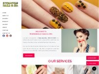 Website Screenshot Bowmanville Nails & Spa