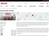 Website Screenshot Sally Beauty