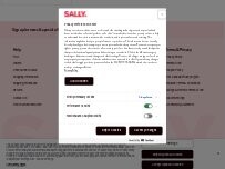 Website Screenshot Sally Beauty