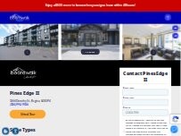 Website Screenshot Pines Edge II