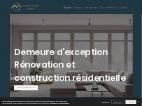 Website Screenshot Les Habiations Luxuria Inc.