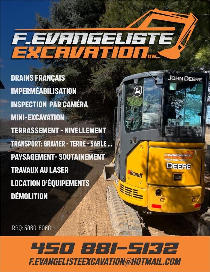 Images F.Evangeliste Excavation Inc
