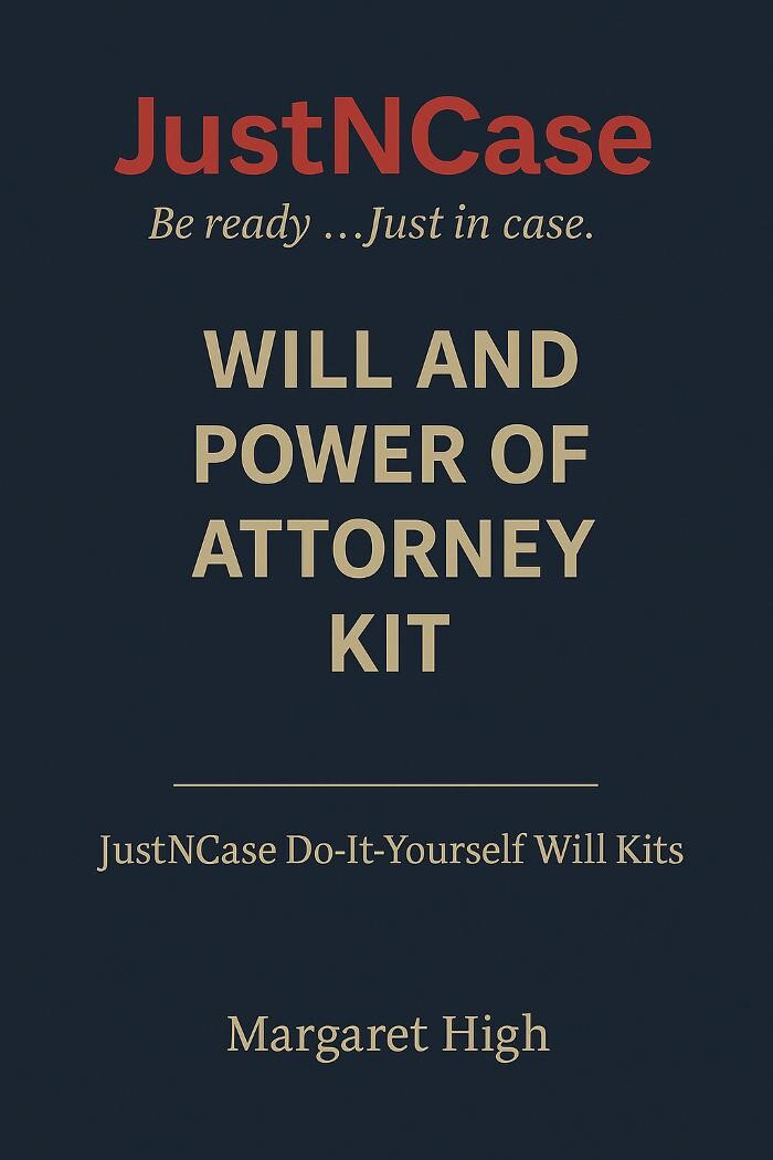 Images JustNCase Do it Yourself Will Kits