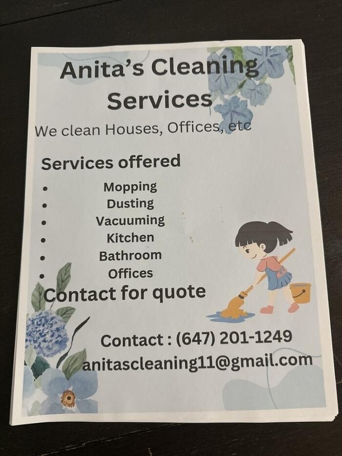 Images Anita's Cleaning Services