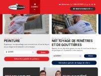 Website Screenshot Peintres Étudiants Mont-Tremblant