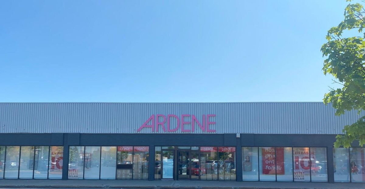Images Ardene magasin de liquidation