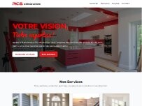 Website Screenshot RCS Rénovation
