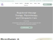 Website Screenshot XZ RMT Physio Clinic