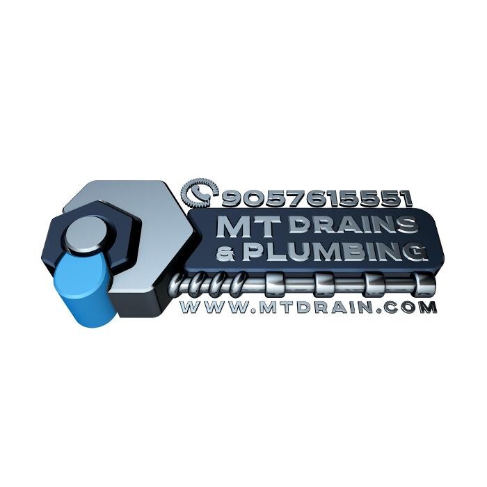 MT Drains & Plumbing LTD Logo