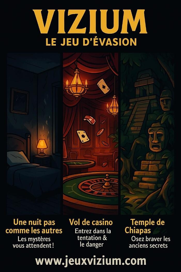 Images Jeux d'évasion Vizium - Vizium Escapes Game
