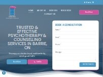 Website Screenshot Bona Fide Psychotherapy & Counselling
