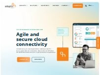 Website Screenshot Adaptiv Networks Montreal Office