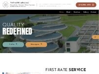 Website Screenshot The Water Menu Inc