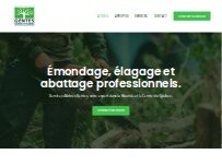 Website Screenshot Gentes Services d'Arbres Inc