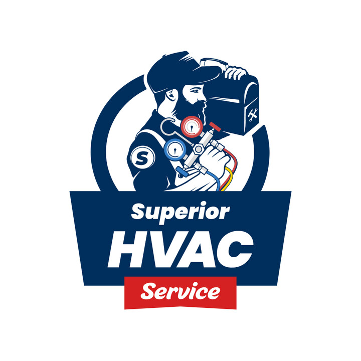 Superior HVAC Service, Heating & Air Conditioning Logo