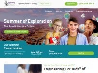 Website Screenshot Engineering For Kids Of Winnipeg