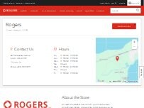 Website Screenshot Rogers