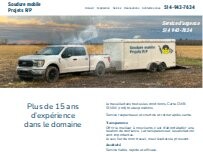 Website Screenshot Soudure mobile Projets R/P