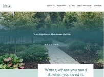 Website Screenshot Terra Irrigation And Landscape Lighting