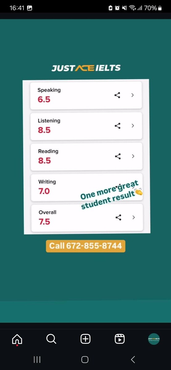 Images Just Ace IELTS