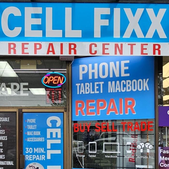 Cell Fixx Phone Repair Vancouver, iPhone Repair, Apple Watch Repair Logo