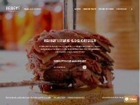 Website Screenshot Reuben's Deli and Steakhouse