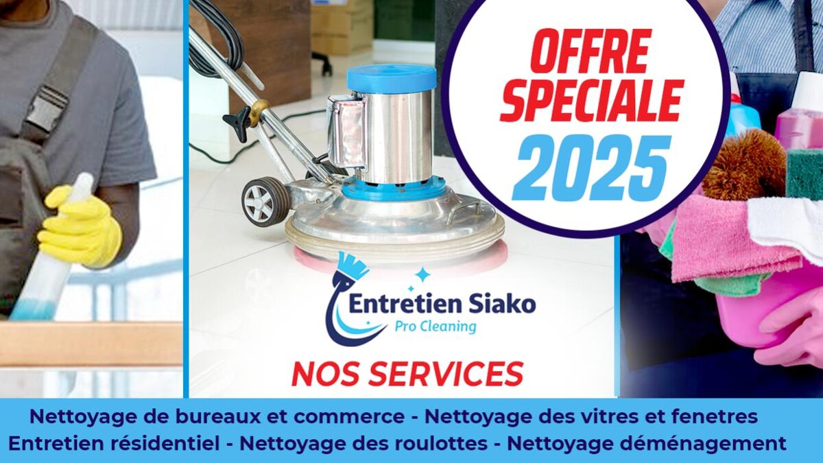 Images Entretien Siako - Nettoyage commercial et résidentiel