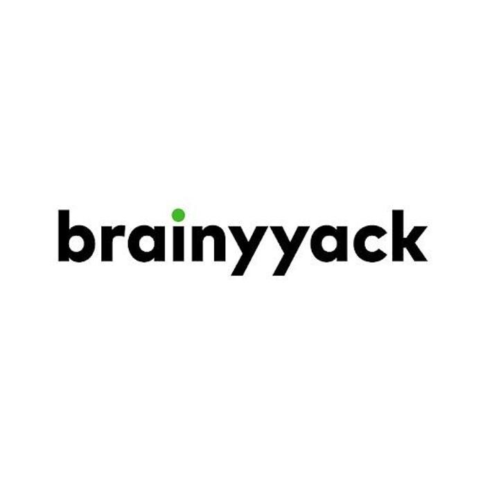 BrainyYack Website Design Agency Logo