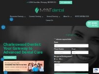 Website Screenshot Mynt Dental