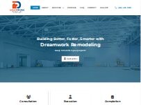 Website Screenshot Dreamwork Remodeling