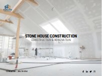 Website Screenshot Stone House Construction