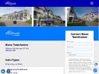 Website Screenshot Bravo Townhomes
