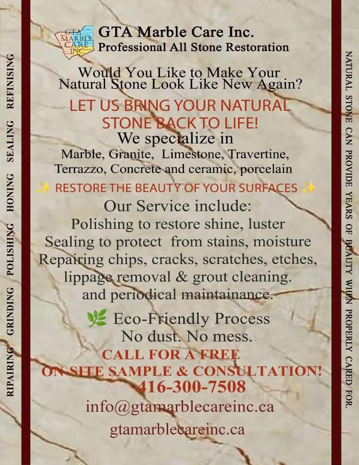 Images GTA Marble Care Inc.