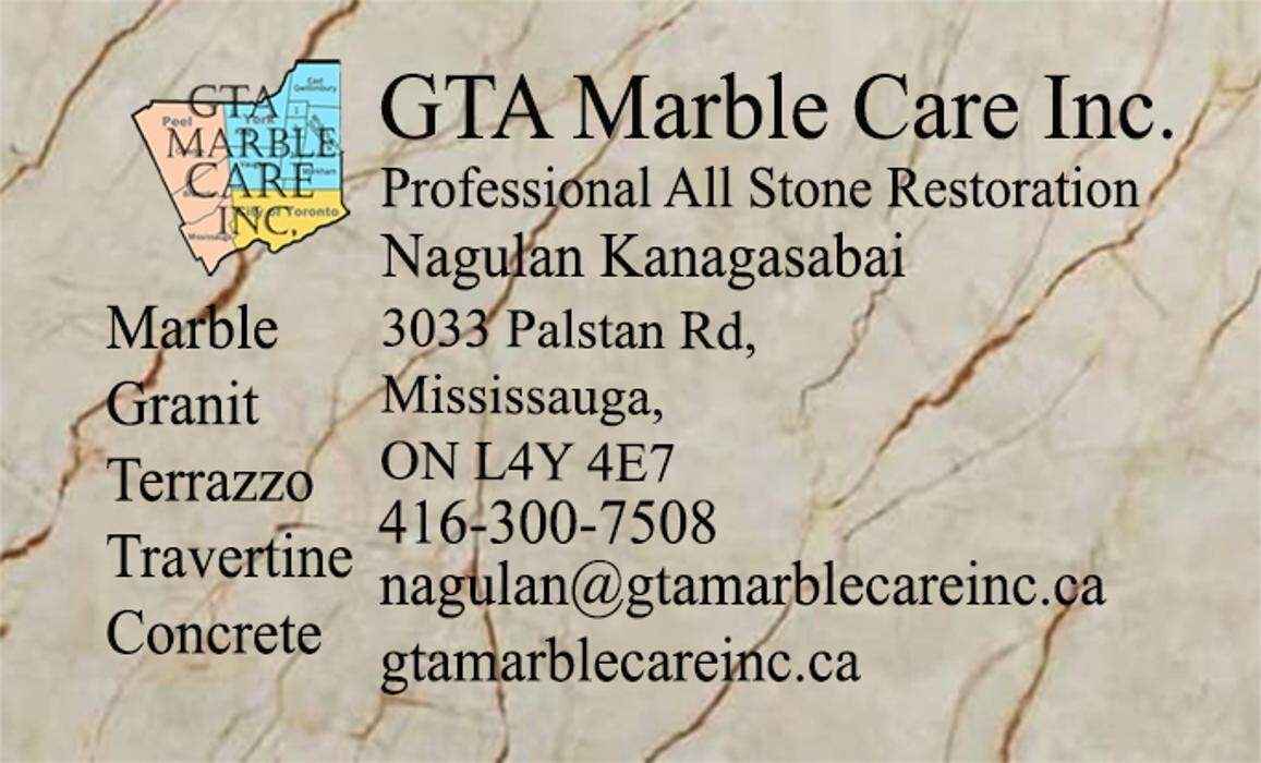 Images GTA Marble Care Inc.