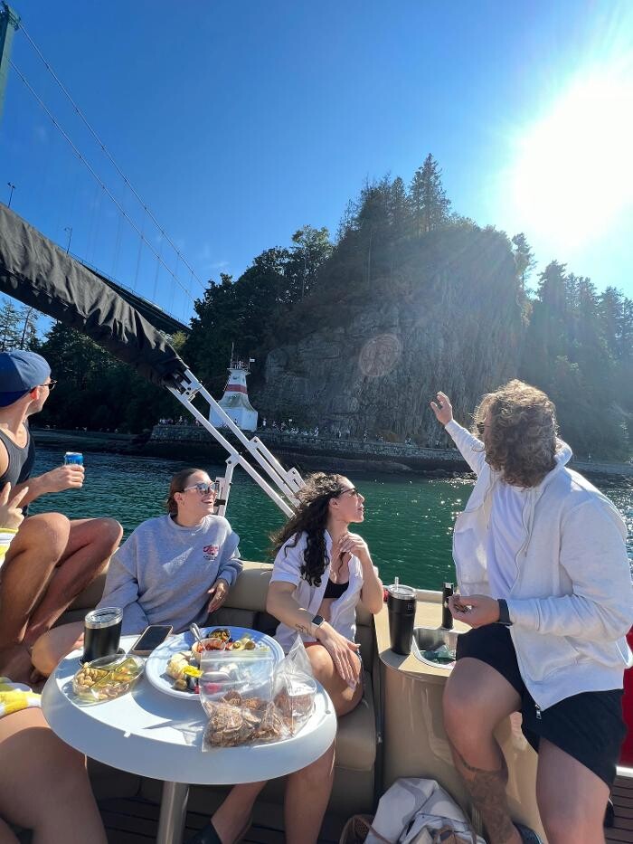 Images SeaSky Cruises Pontoon & Yacht Rental | Vancouver Private Boat Rental