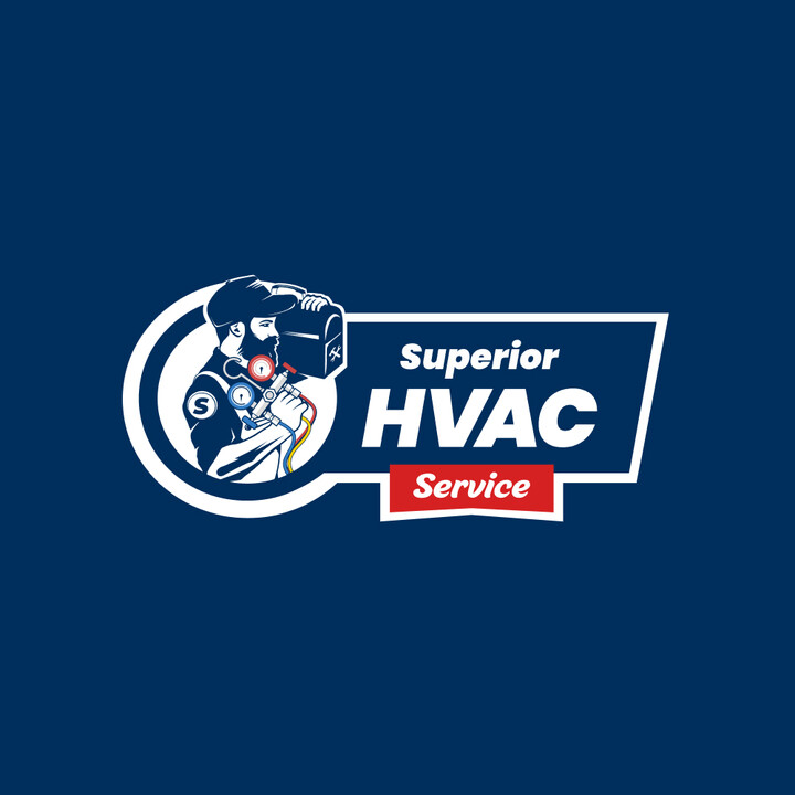 Superior HVAC Service, Heating & Air Conditioning Logo
