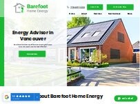 Website Screenshot Barefoot Home Energy