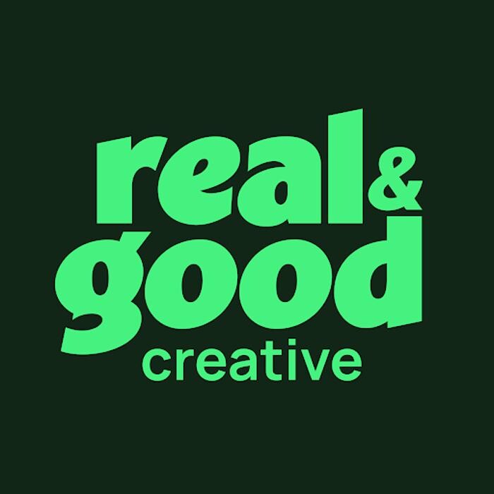Real & Good Creative Logo