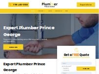 Website Screenshot Expert Plumber Prince George