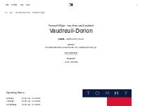 Website Screenshot Tommy Hilfiger