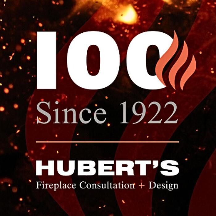 Hubert's Fireplace Consultation + Design Logo