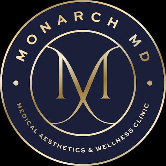 Monarch MD Medical Aesthetics by Dr. Eli Akbari, MD, FRCSC. Logo