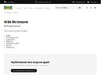 Website Screenshot IKEA Richmond