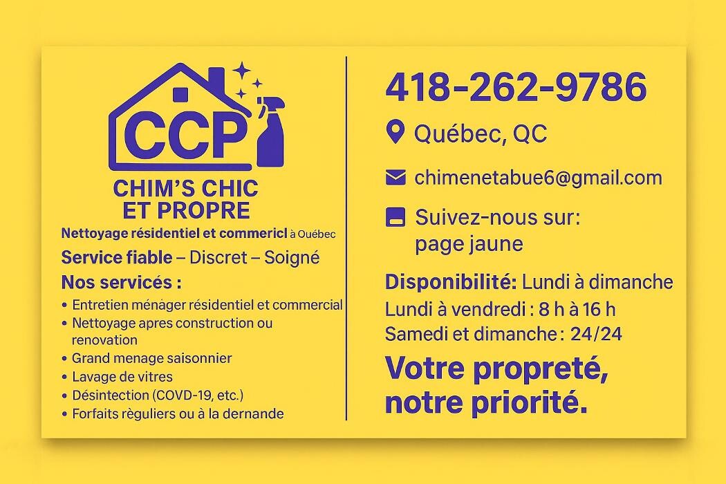 Images Chim's Chic et Propre