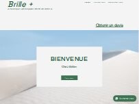 Website Screenshot Brille+ compagnie