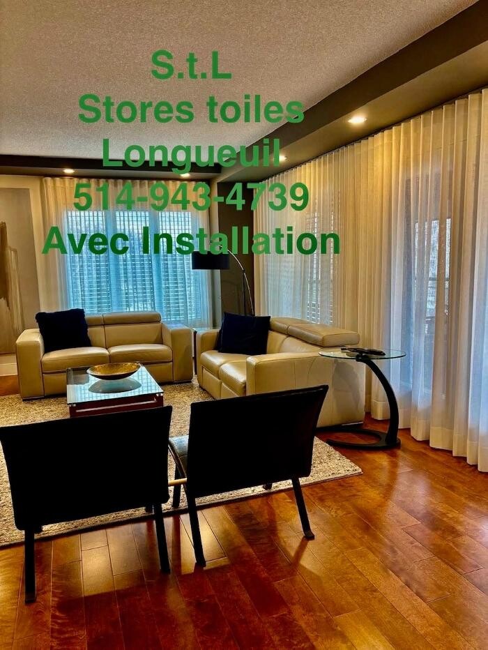 Images Stores toiles Longueuil : signé Denis Couture