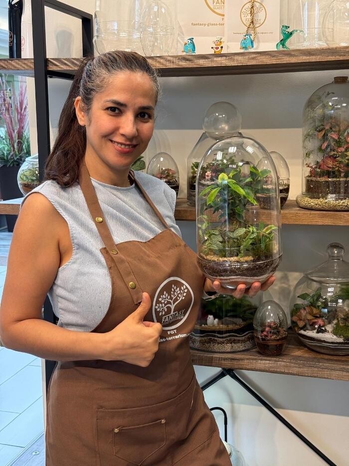 Images Fantasy Glass Terrarium